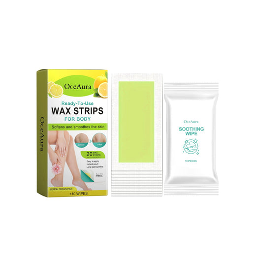 Ready-to-Use Body Wax Strips for Smooth-Looking Skin
