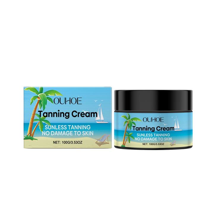 Self-Tanning Cream — Natural Bronze Glow, No Sun Damage