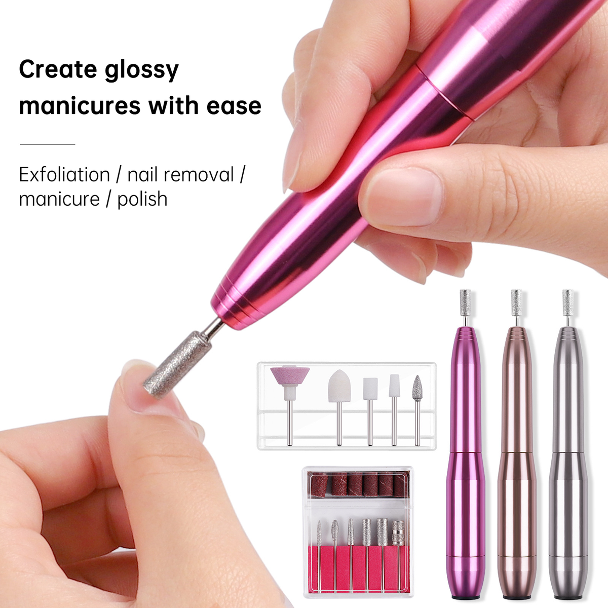 Electric Nail Drill Machine — Professional 20,000 RPM