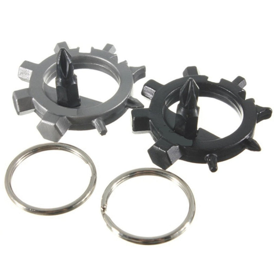 12‑Function Keychain Disc Multi‑Tool — Compact EDC Tool Set