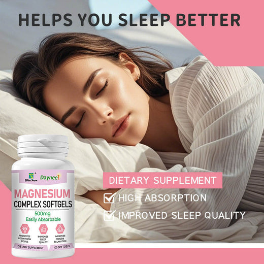 Magnesium Complex Softgels — Sleep Better, Feel Calmer
