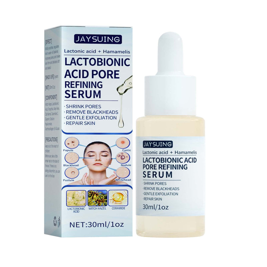 Lactobionic Acid Serum for Smoother-Looking Pores