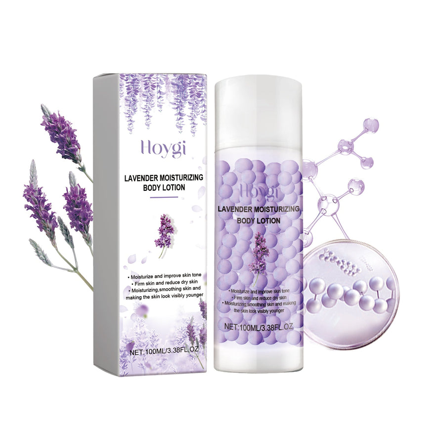 Lavender Body Lotion for Dry, Rough Skin, 100ml Bottle