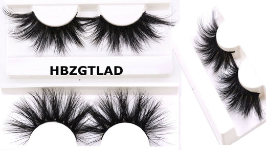 25mm 3D Mink False Eyelashes for Dramatic Volume