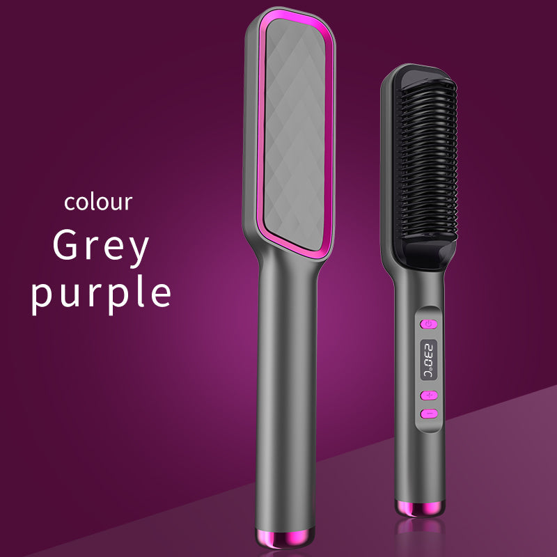 Electric Straightening Comb with Ionic Technology — Sleek