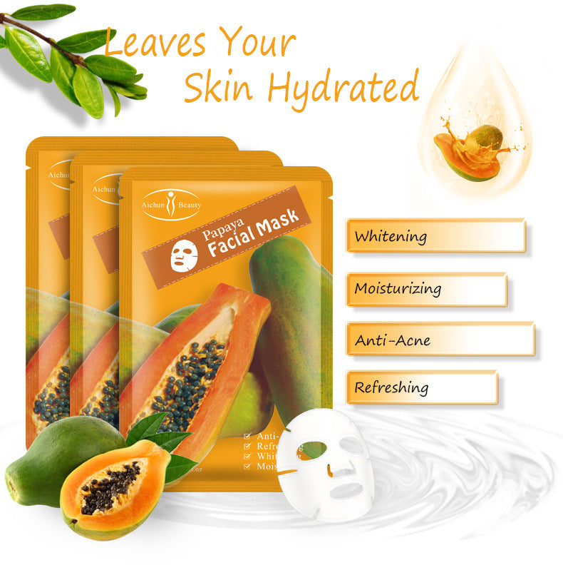 Papaya Essence Sheet Masks for Hydrated, Fresh Skin