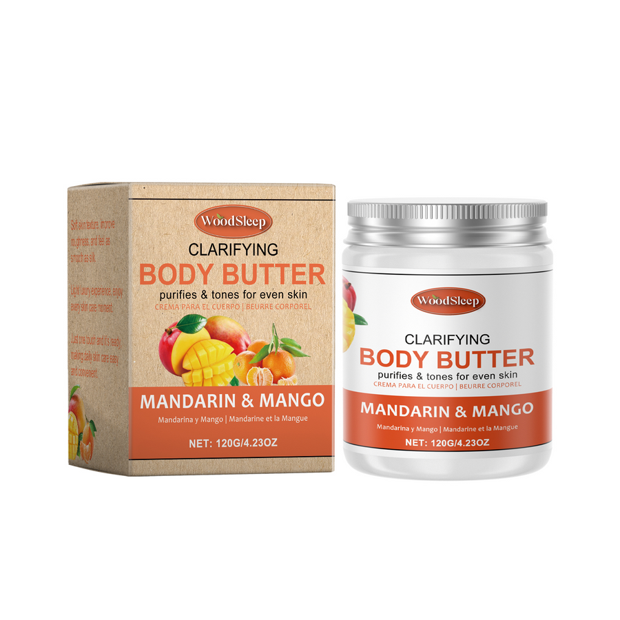 Mango Citrus Body Butter for Soft, Hydrated Skin