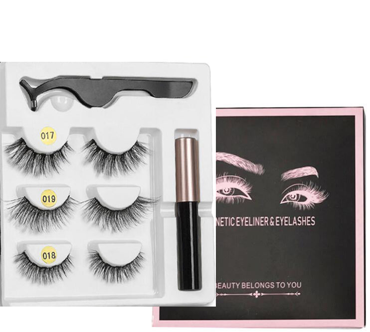 Magnetic Eyelashes Set for Easy, No-Glue Eye Looks