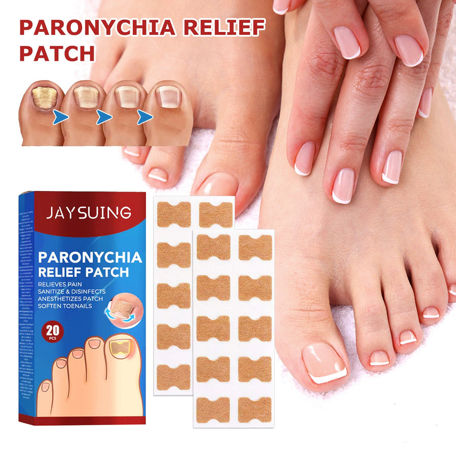 Toenail Care Patches for Targeted Nail Comfort at Home