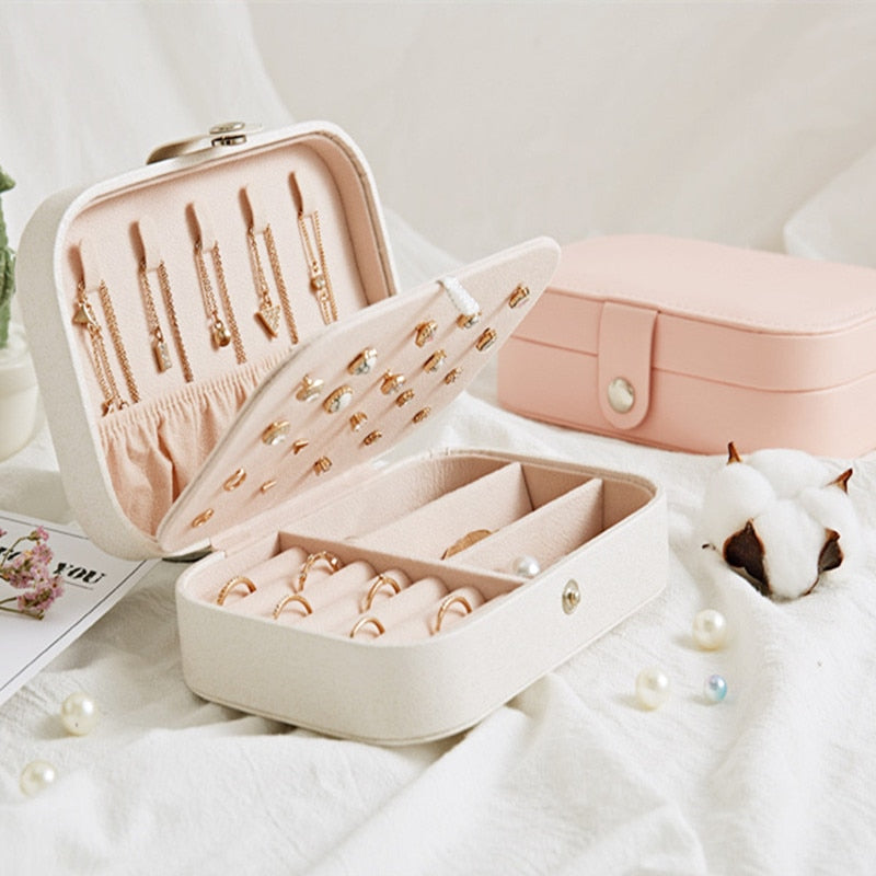 Jewelry Travel Case — Tangle‑Free Organization in Cream