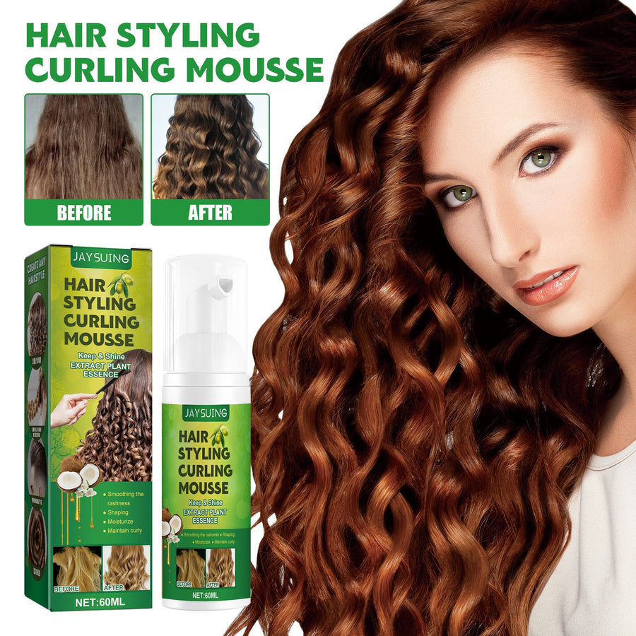 Curl Styling Mousse for Defined, Frizz-Controlled Curls
