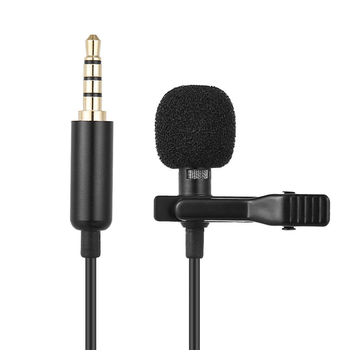Clip‑On Lavalier Mic for iPhone & DSLR — Crystal‑Clear Audio