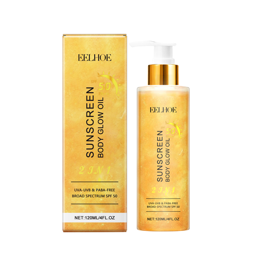 SPF 50 Gold Glow Oil - Sun Protection With Luminous Shine