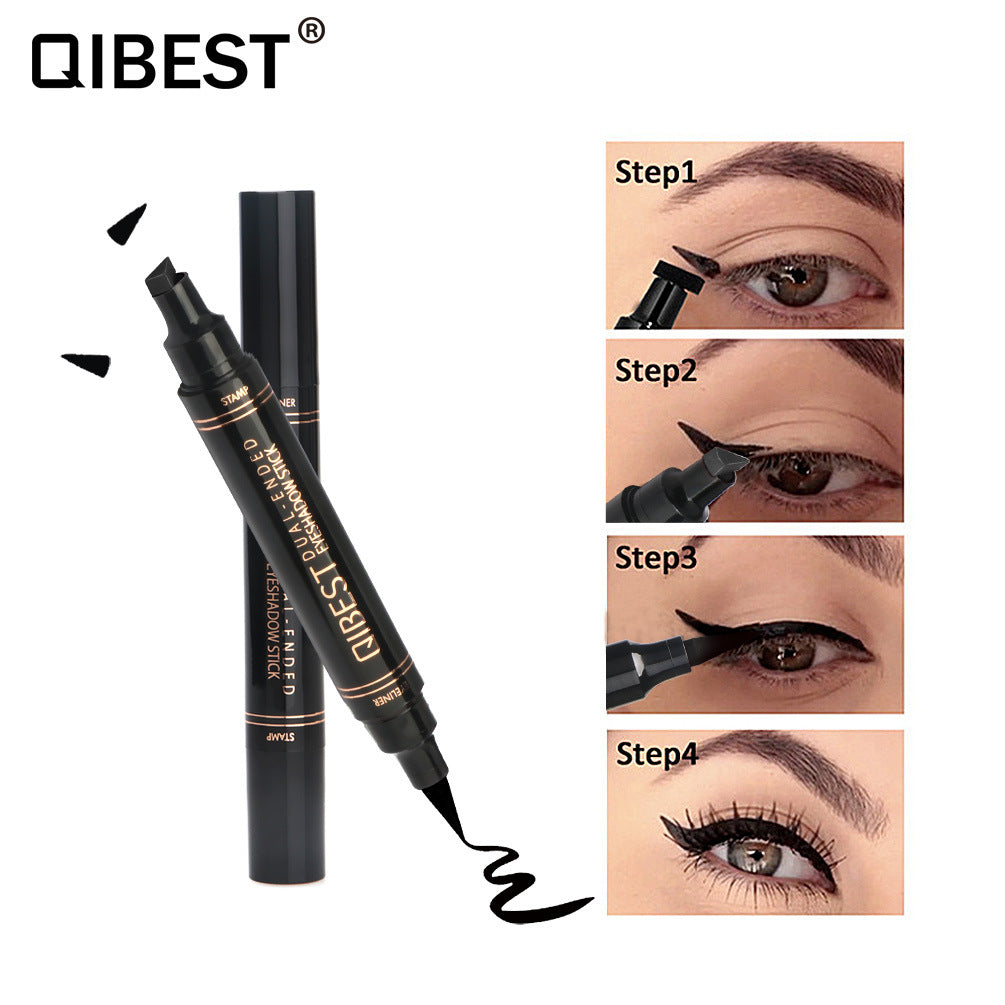 Dual-Ended Color Eyeliner Pen for Easy Winged Looks