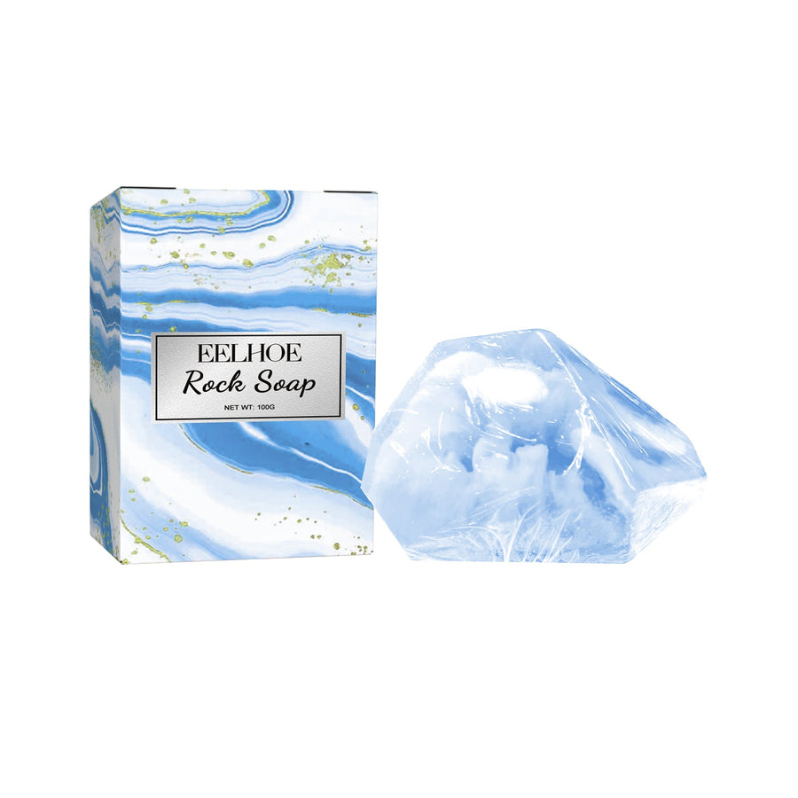 Rock-Shaped Body Soap Bar for Dense, Rich Foaming Lather