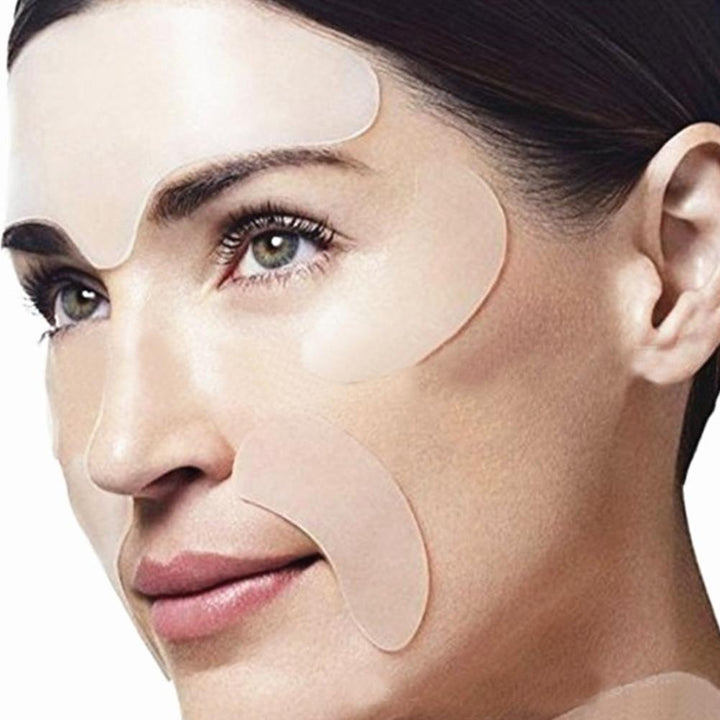 Silicone Forehead Patches for Smoother-Looking Lines