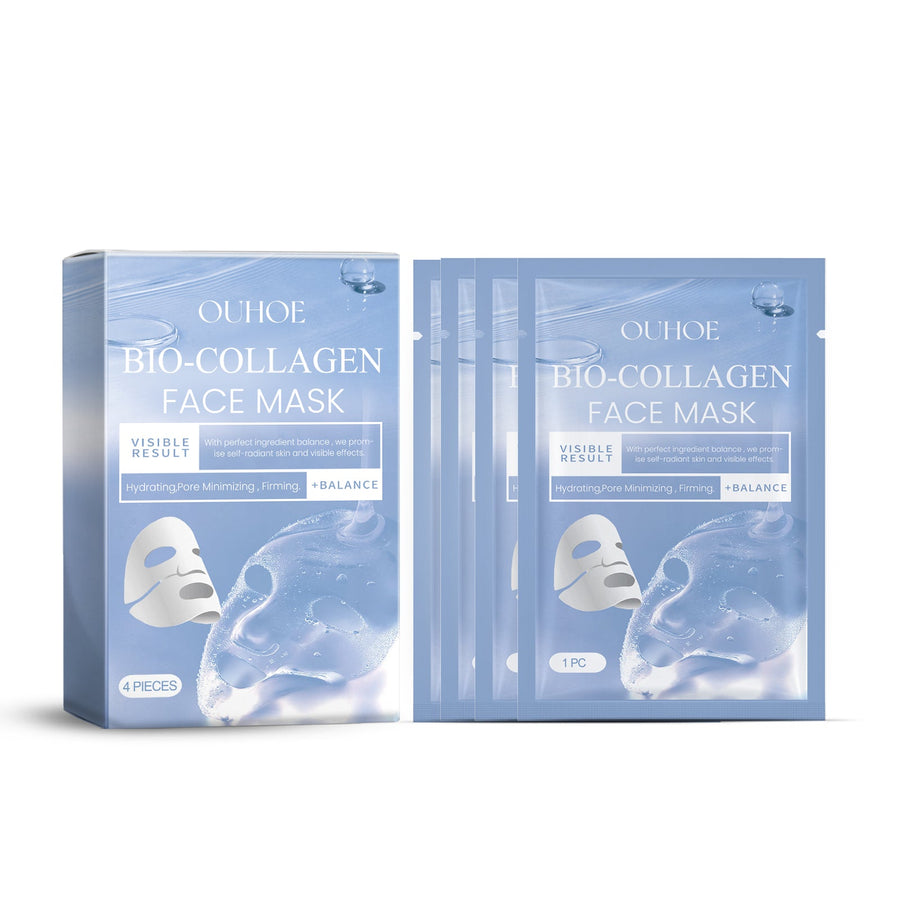 Bio-Collagen Face Mask Set for Fine Lines & Hydration