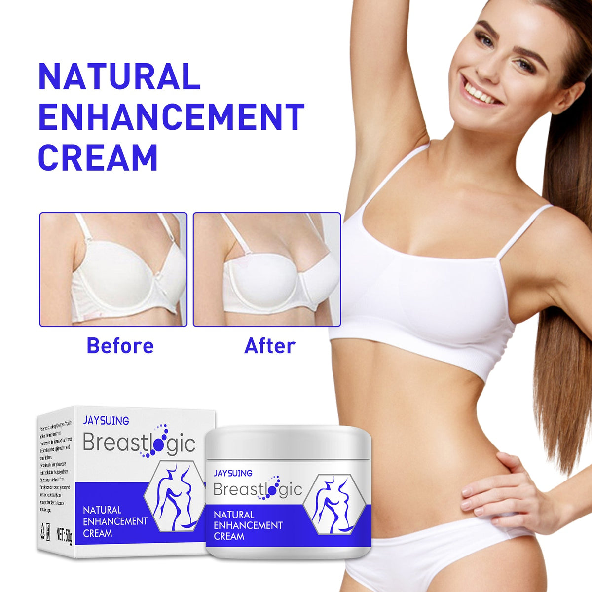Breast Firming Massage Cream for Postpartum Body Care