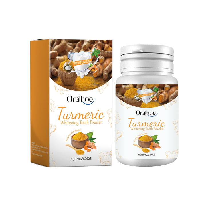 Turmeric Whitening Tooth Powder – Natural Stain Remover
