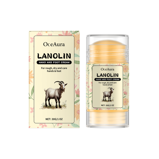OceAura Lanolin Stick for Rough, Cracked Hands and Feet
