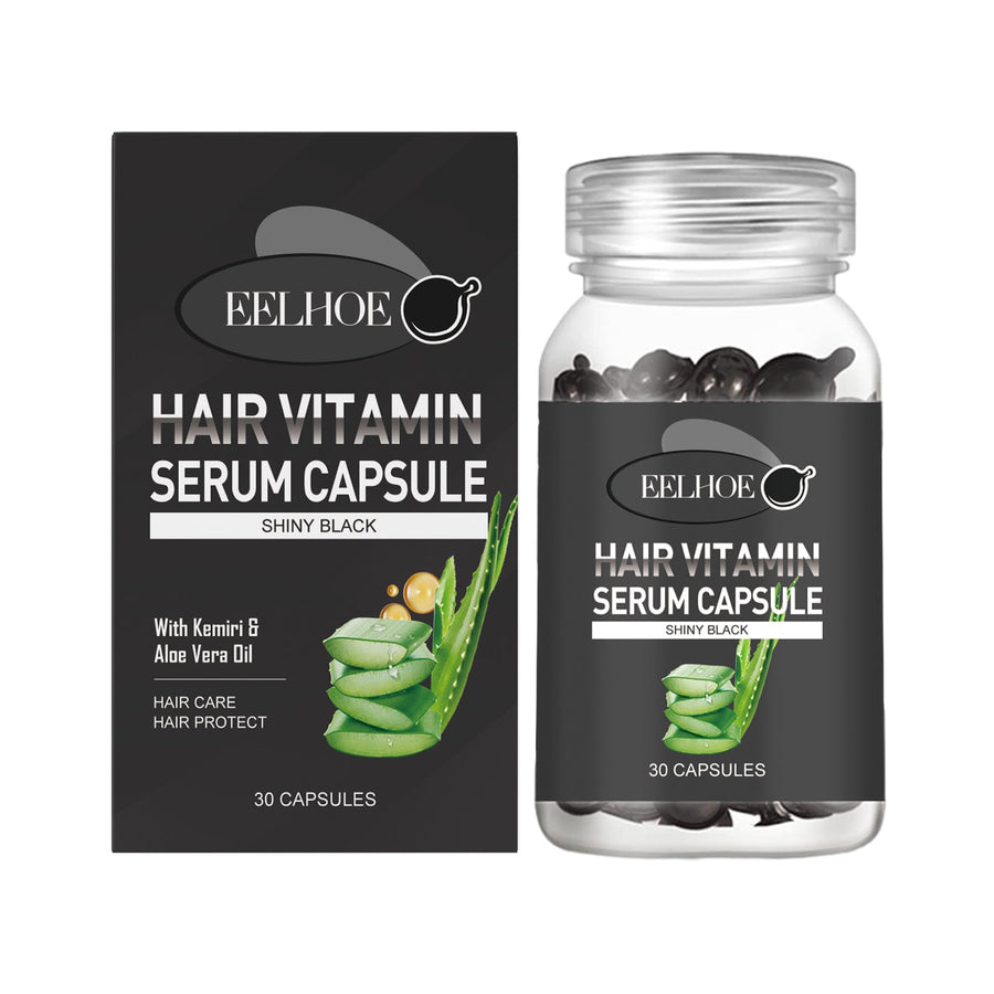 Hair Serum Capsules for Smooth, Shiny, Moisturized Hair