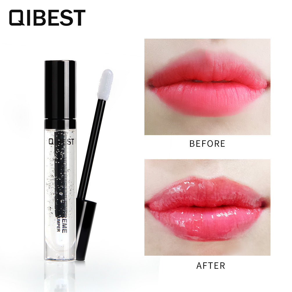 Lip Plumping Oil Gloss for Fuller-Looking Shiny Lips