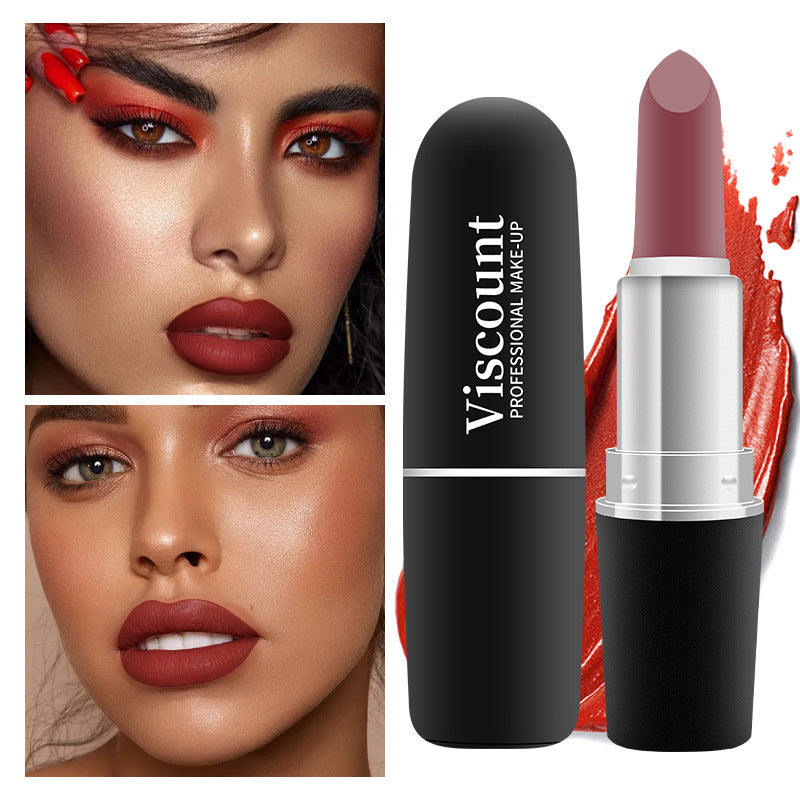 Fog Matte Lipstick 12 Shades Moisturizing Bullet Color
