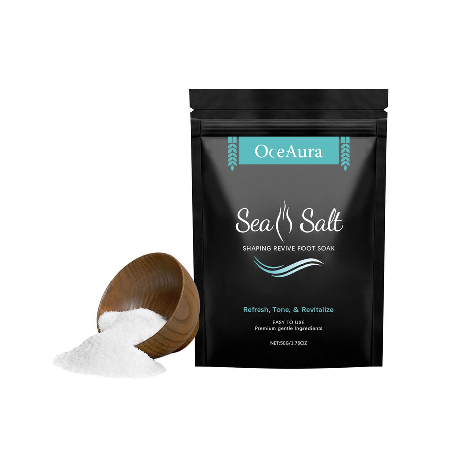 Sea Salt Foot Soak for Tired, Rough, Dry Feet Relief