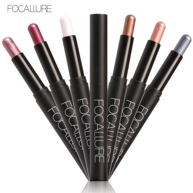 12-Color Shimmer Eyeshadow Pencil Set for Quick Looks