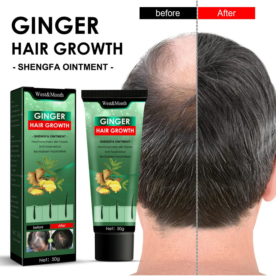 Ginger Hair Growth Ointment — Revive Thinning Hair Naturally