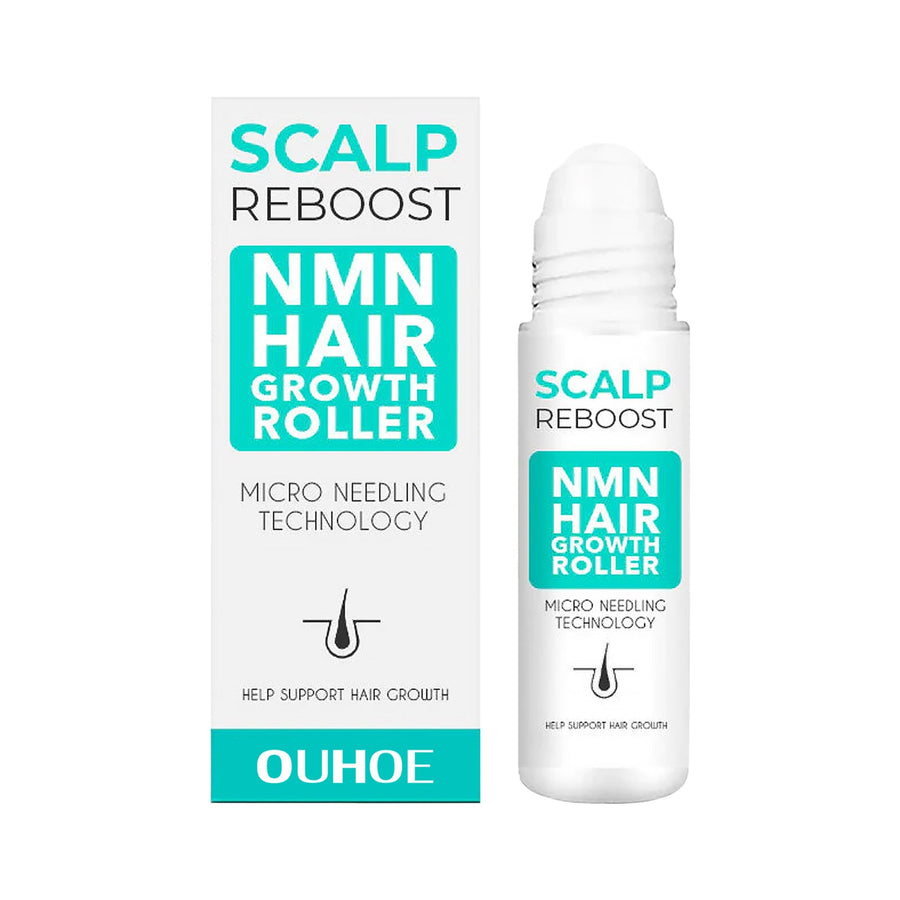 NMN Scalp Roller for Targeted Hair Growth Support