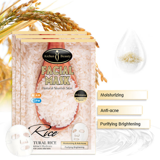 Rice Sheet Masks for Hydrated, Brighter-Looking Skin
