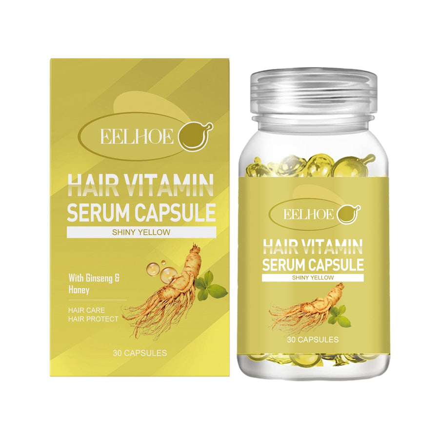 Hair Serum Capsules for Dry, Frizzy Hair, Smooth Shine