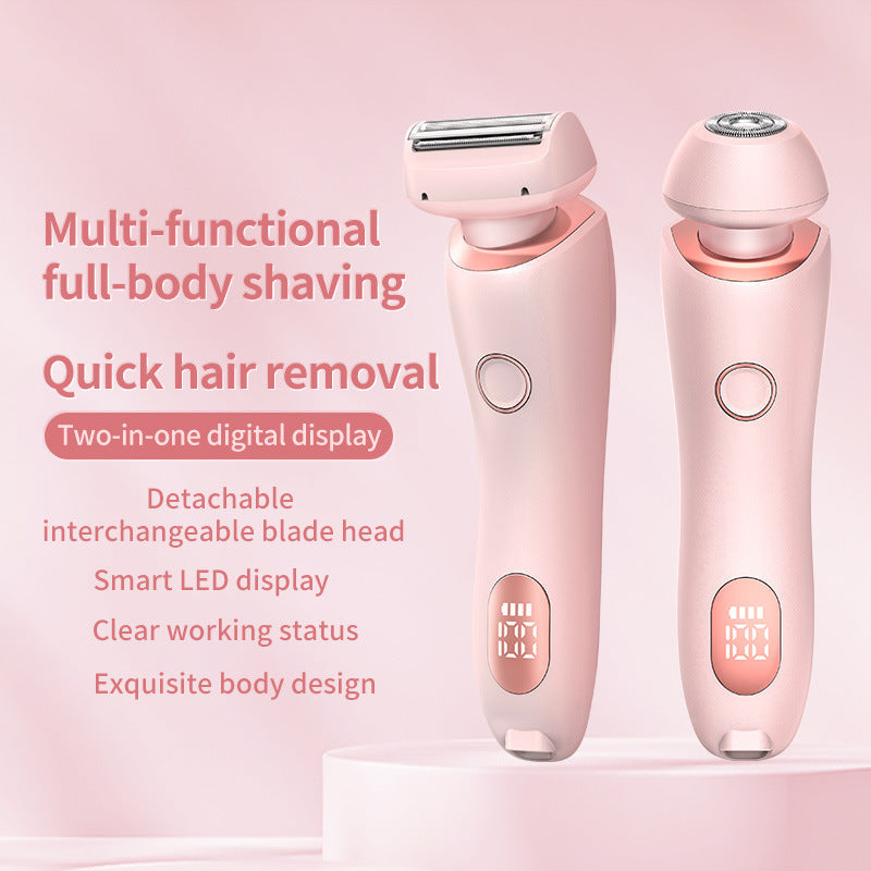 2-in-1 Electric Hair Remover — Smooth, Irritation-Free