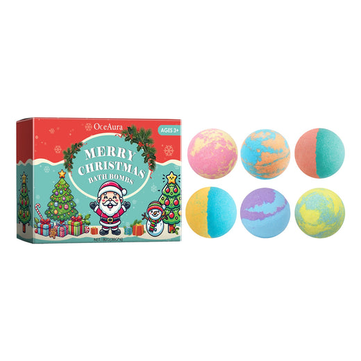 Christmas Bath Bombs for Colorful, Fragrant Bath Soaks