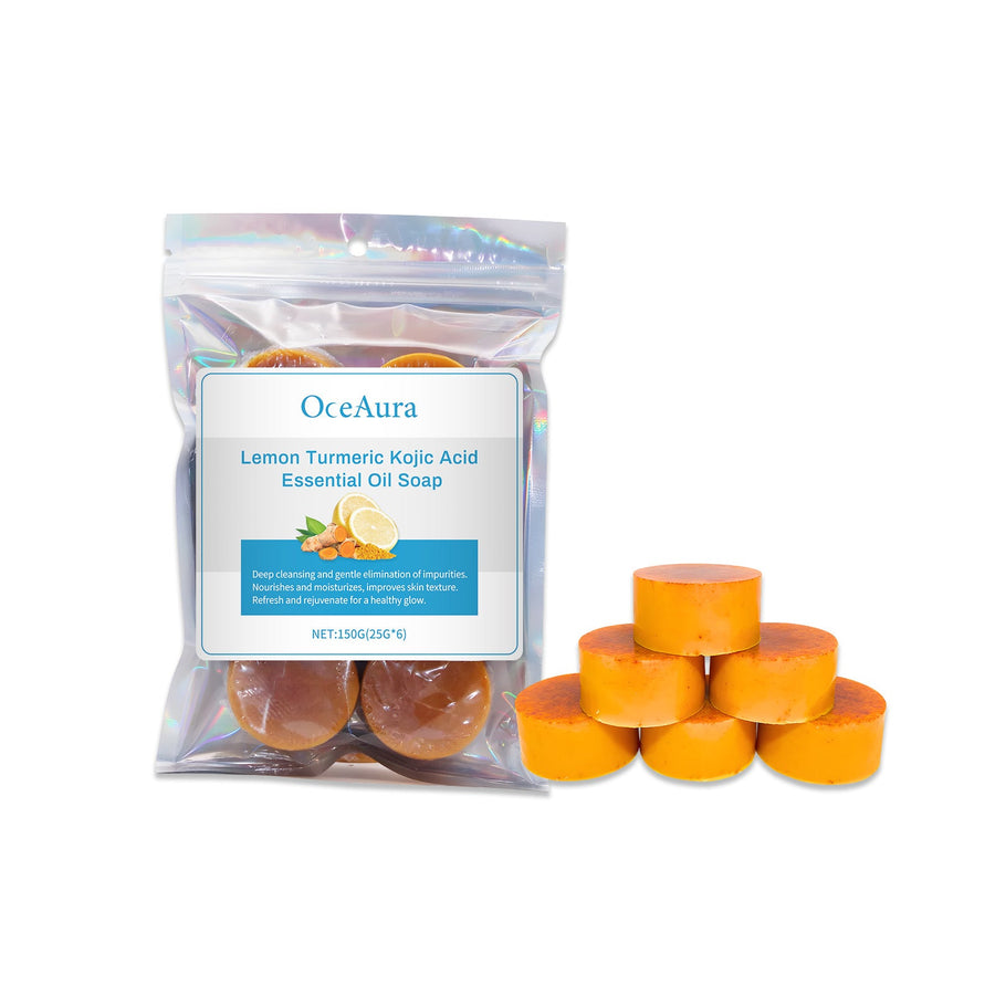 Lemon Turmeric Soap for Gentle, Fresh Whole-Body Cleansing