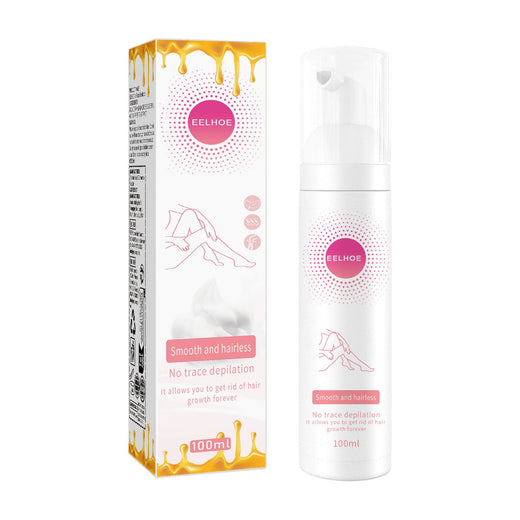 EELHOE Honey Mousse Hair Removal Spray — Painless, Smooth Skin