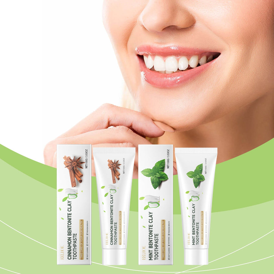 Volcanic Ash Whitening Toothpaste — Natural Clean