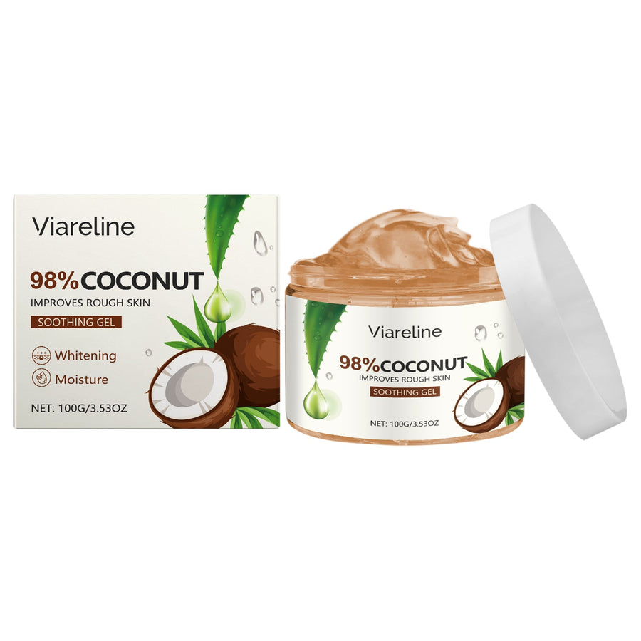 Coconut Hydrating Gel for Rough, Dry Facial Skin Care