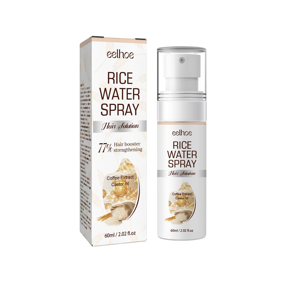 Rice Water Hair Spray for Fuller-Looking, Stronger Hair