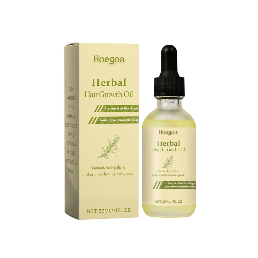 Herbal Hair Growth Oil for Thicker-Looking, Healthier Hair