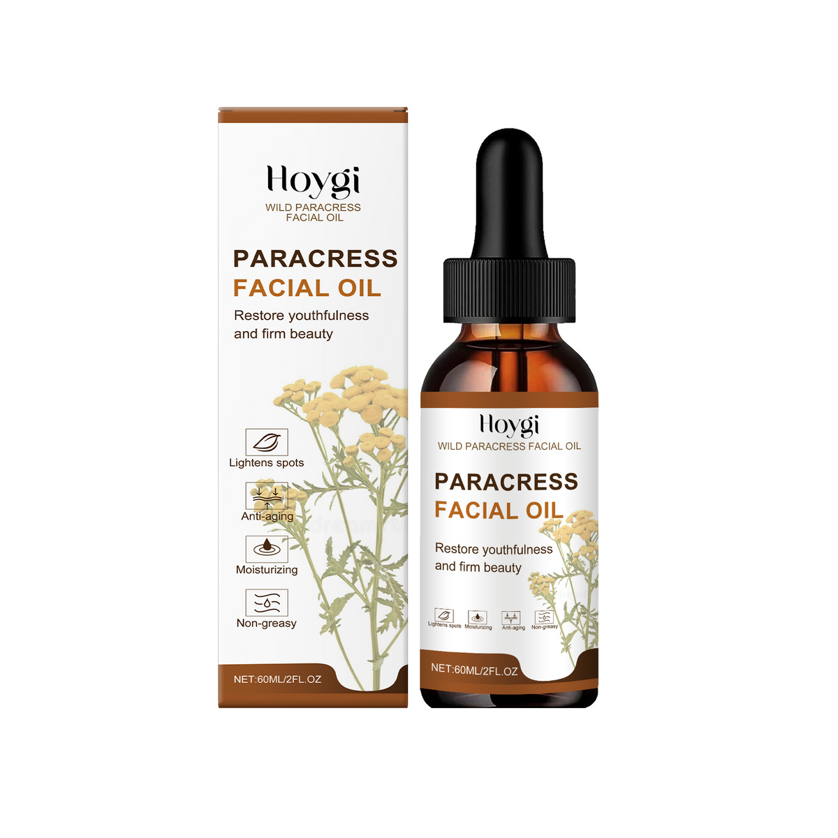 Facial Oil with Wild Paracress — Fade Spots & Restore