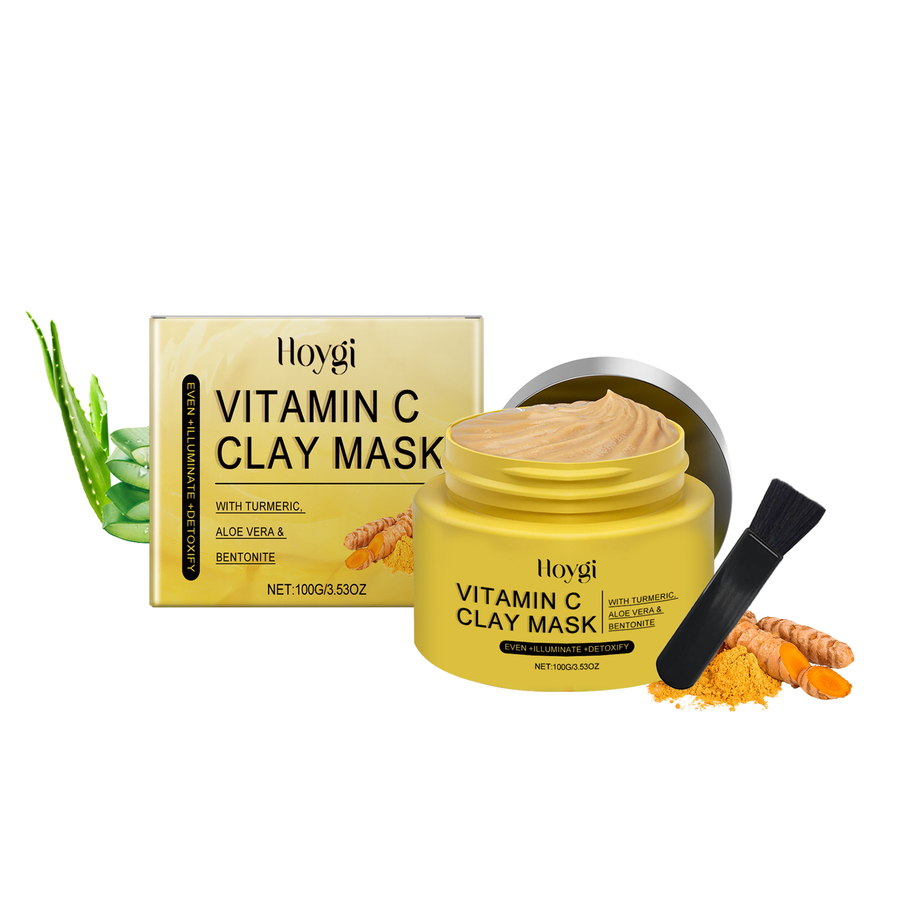 Vitamin C Clay Mask for Brighter, Radiant-Looking Skin