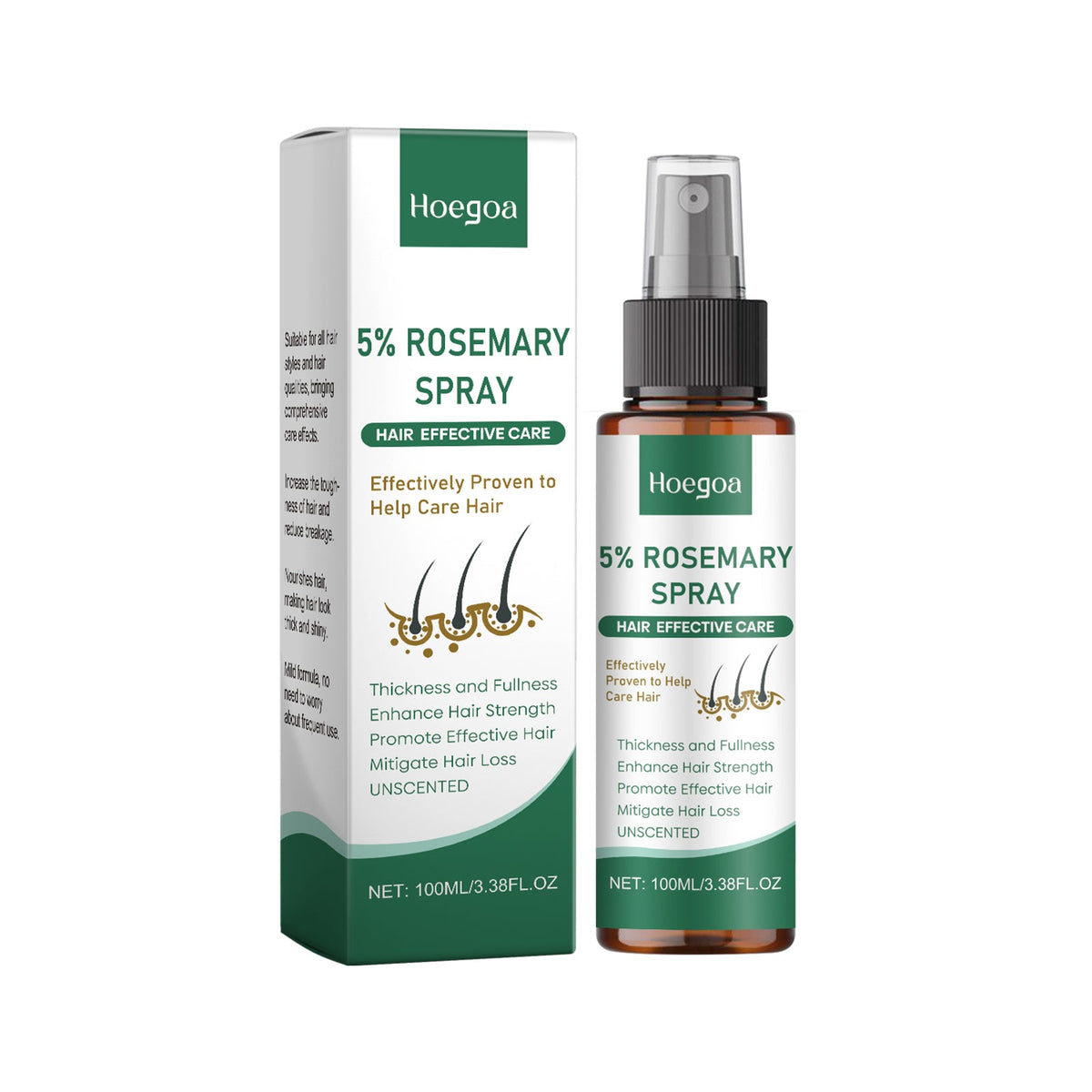 Rosemary Hair Spray for Thicker, Fuller-Looking Hair
