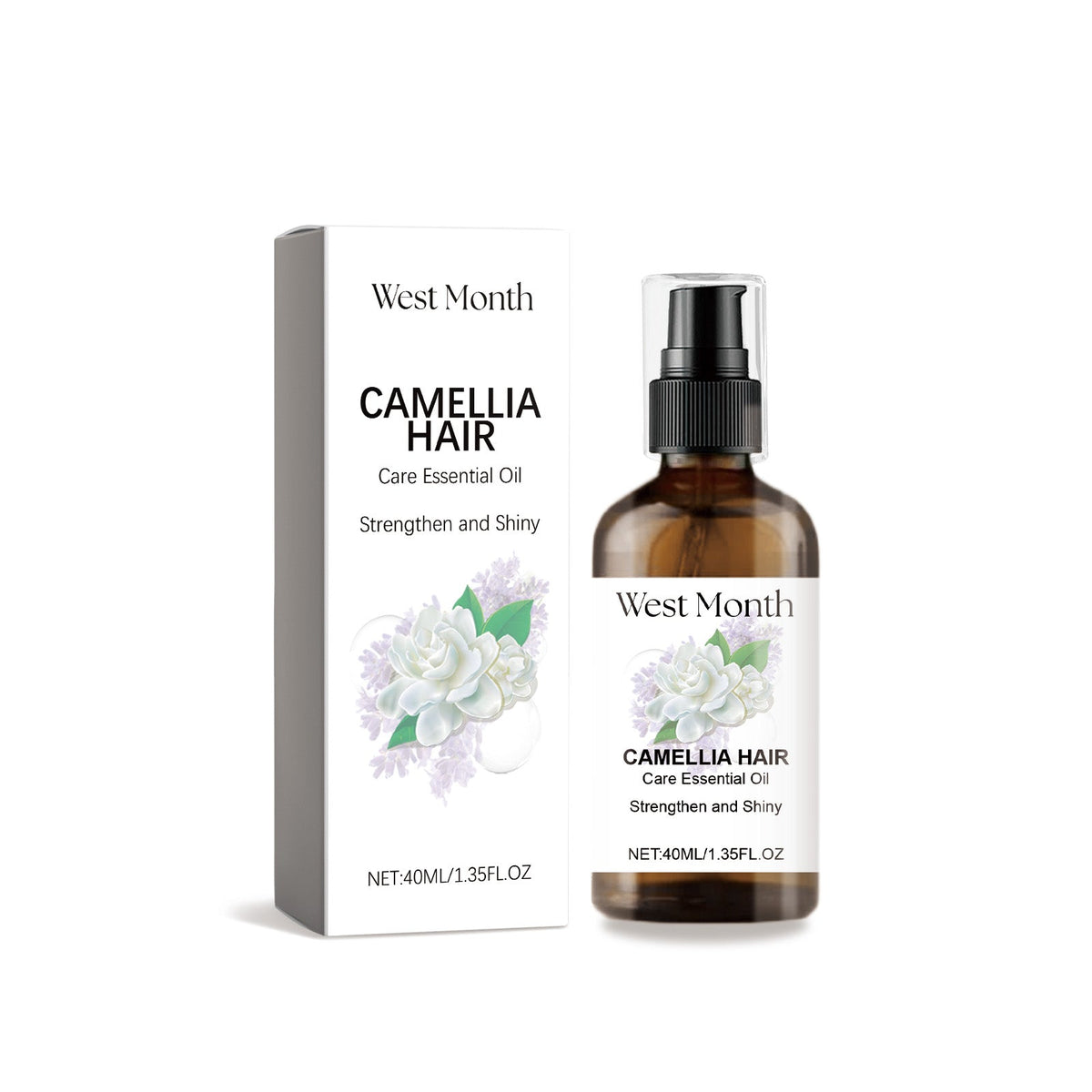 Camellia Hair Oil for Dry Hair Softness and Shine