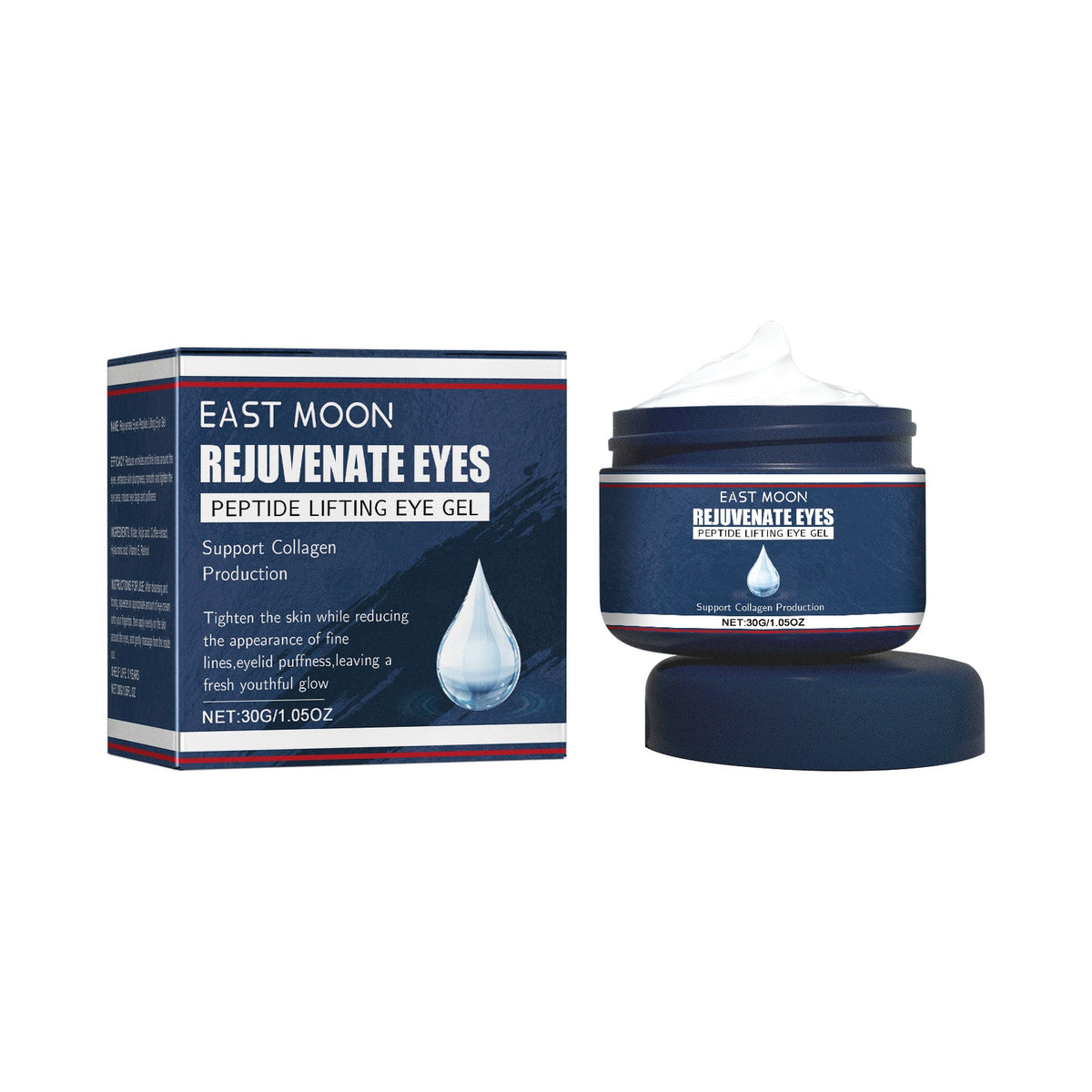 Peptide Eye Gel for Men - Reduce Puffiness & Fine Lines