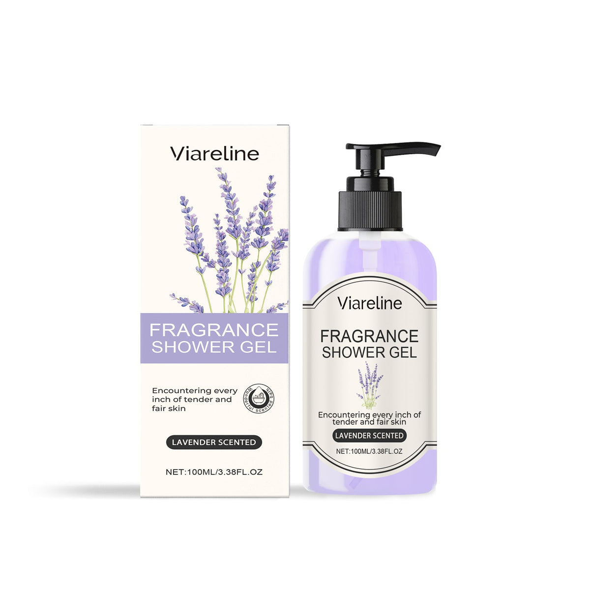 Lavender Shower Gel for Soft, Moisturized-Feeling Skin
