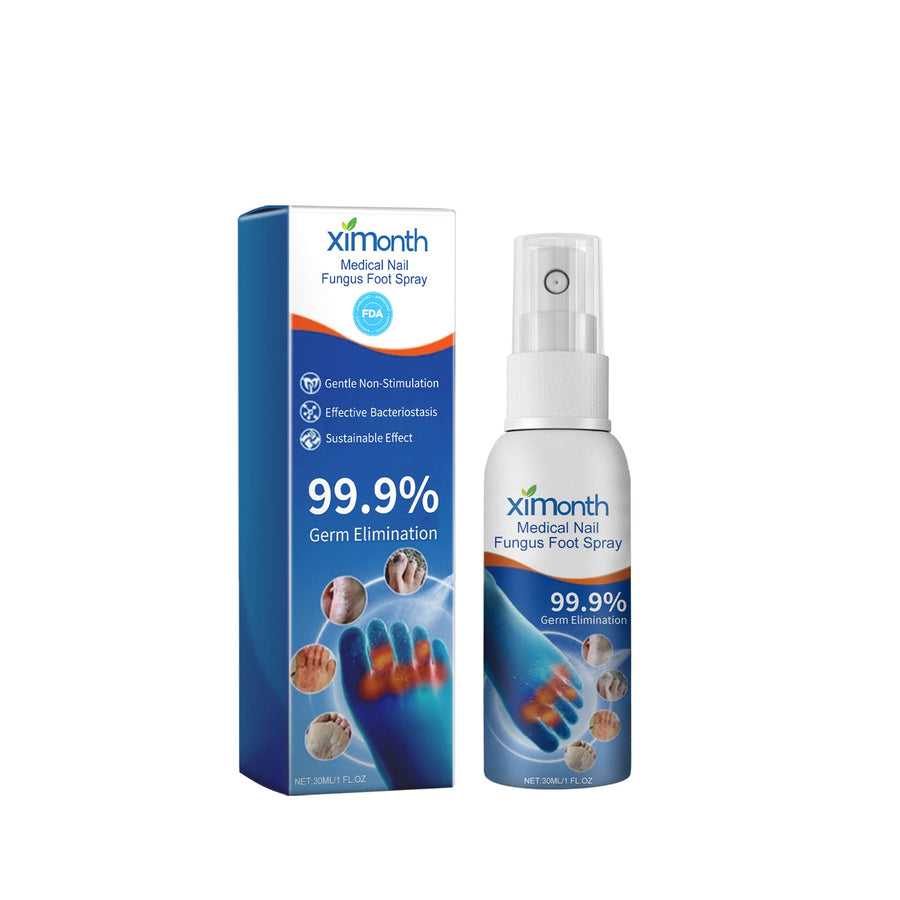 Nail Fungus Spray - Repair Thick Gray Damaged Toenails Fast