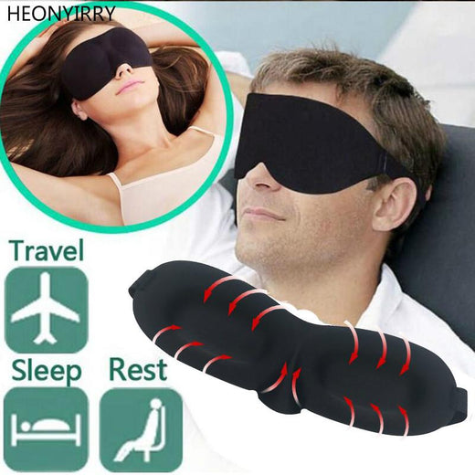 3D Sleep Mask for Blackout Comfort While Traveling