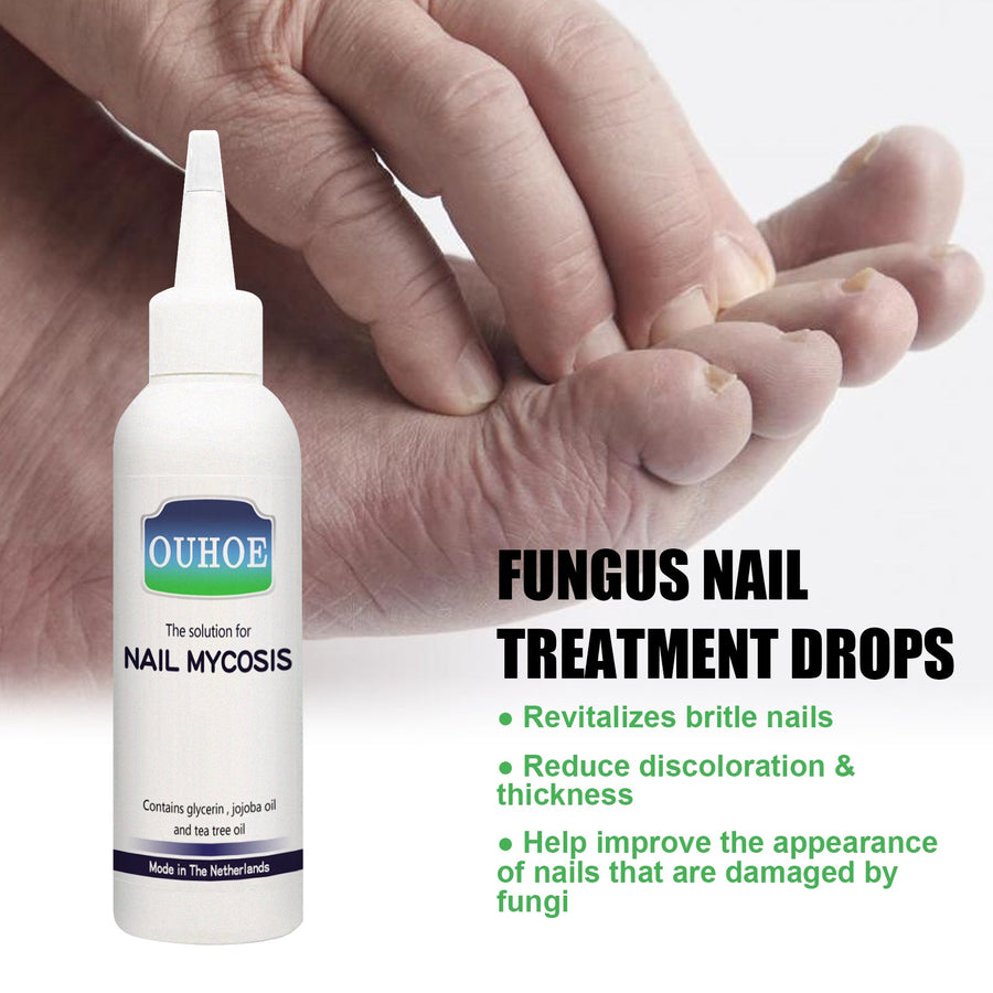 Nail Fungus Treatment Drops — Revitalize Brittle